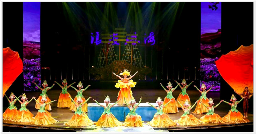 珠海海泉灣大型晚會(huì)《浪漫珠?！?旅游實(shí)景演出 數(shù)虎圖像